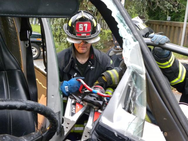 Extrication training BHFD